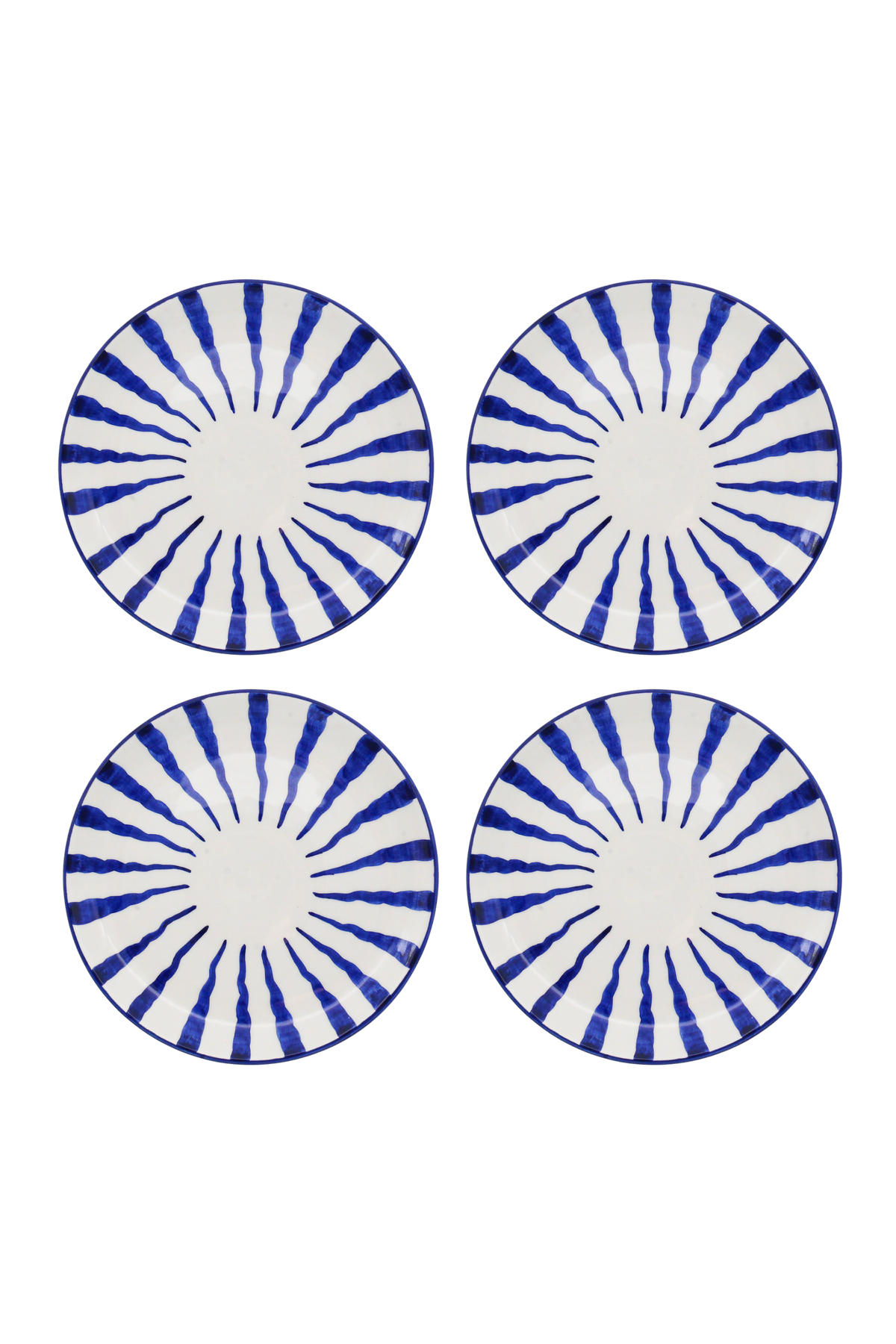 Wave Dinner Plate, Set of Four