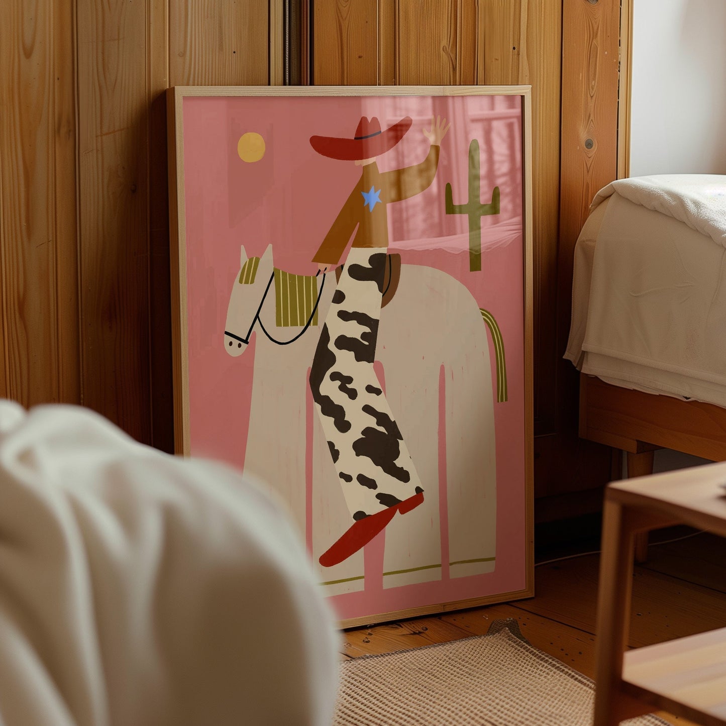 Into The Dusk | Cowboy Print | UNFRAMED