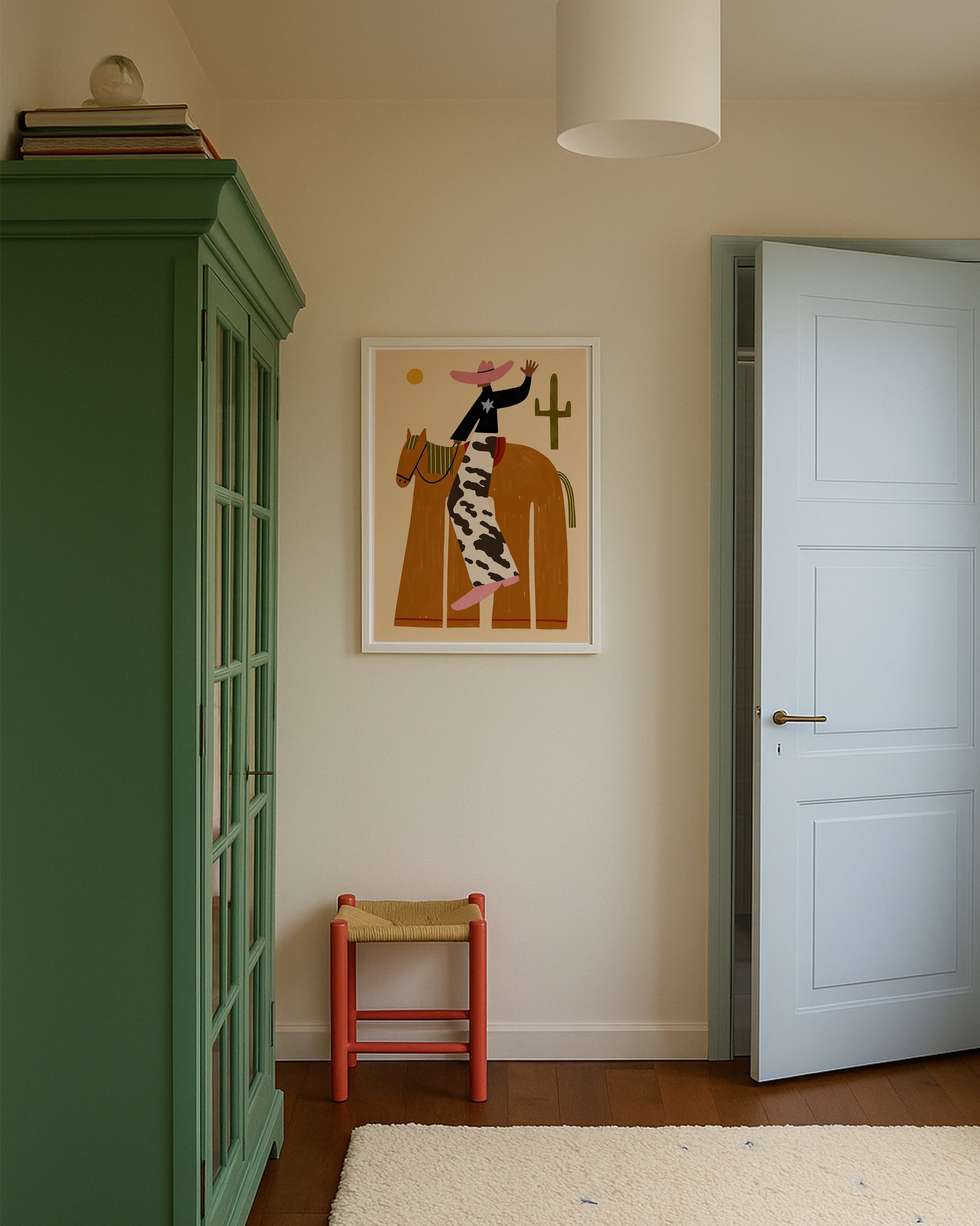 Into The Dusk | Cowboy Print | UNFRAMED