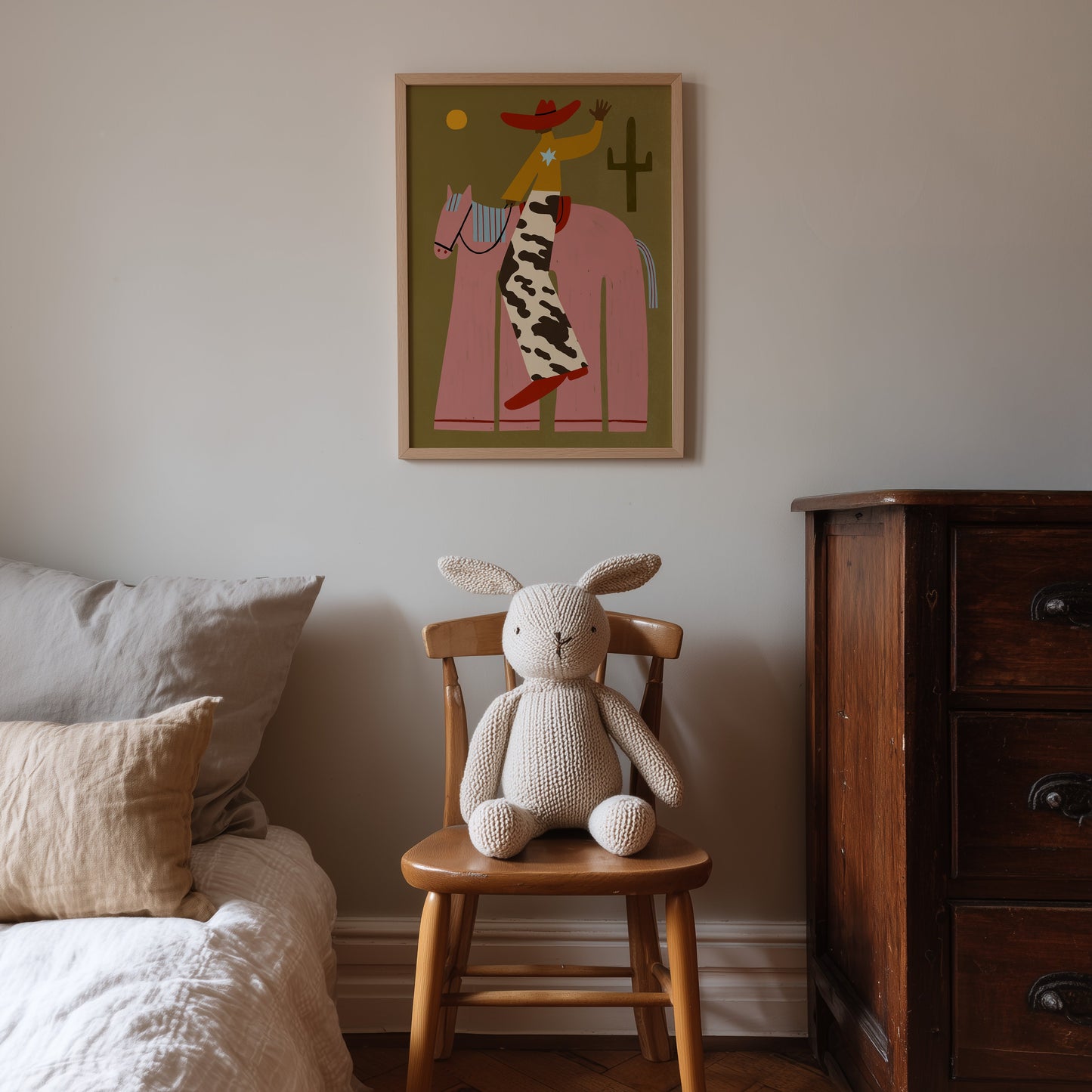 Into The Dusk | Cowboy Print | UNFRAMED