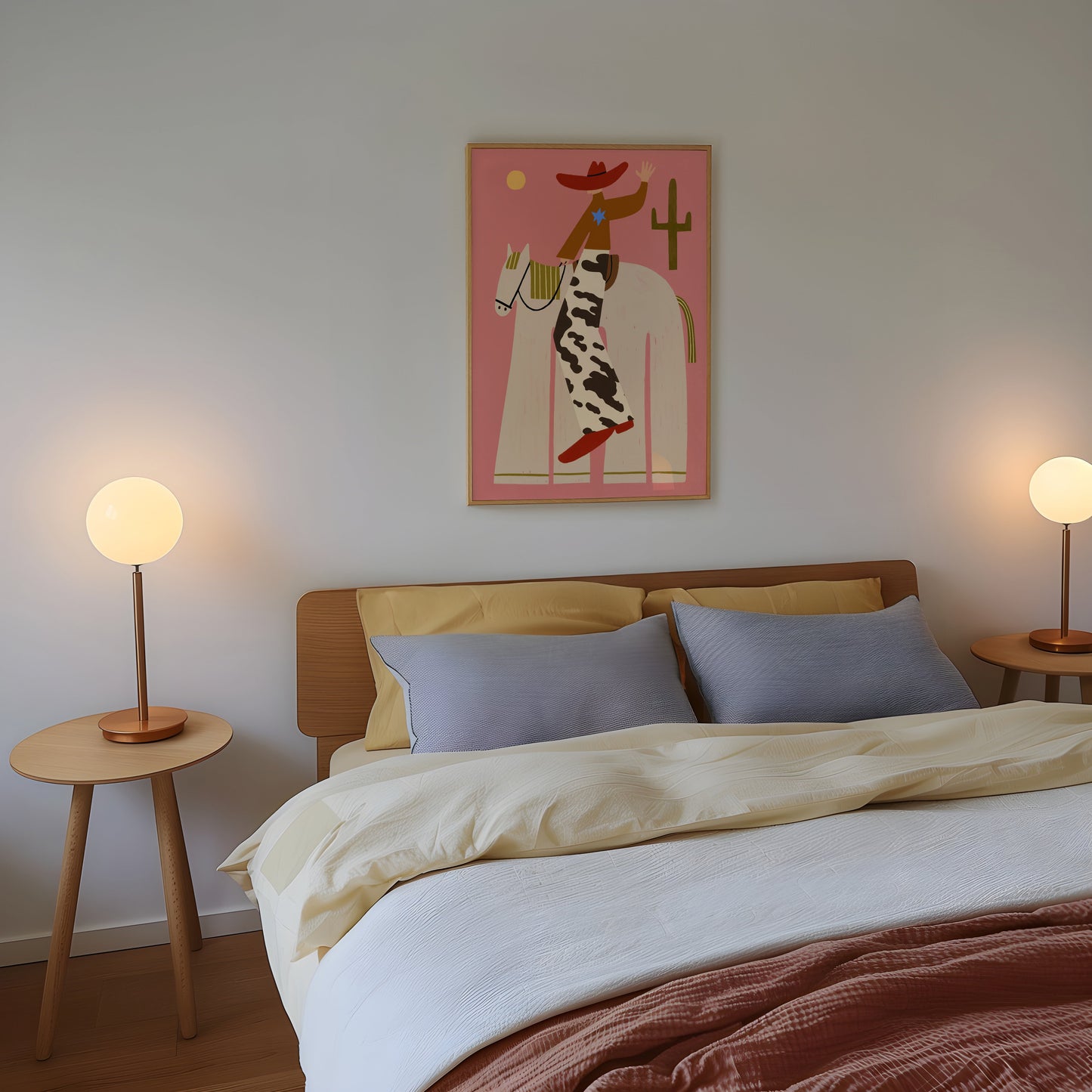 Into The Dusk | Cowboy Print | UNFRAMED