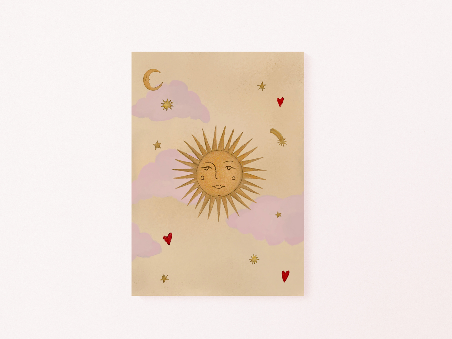 Le Soleil Art Print