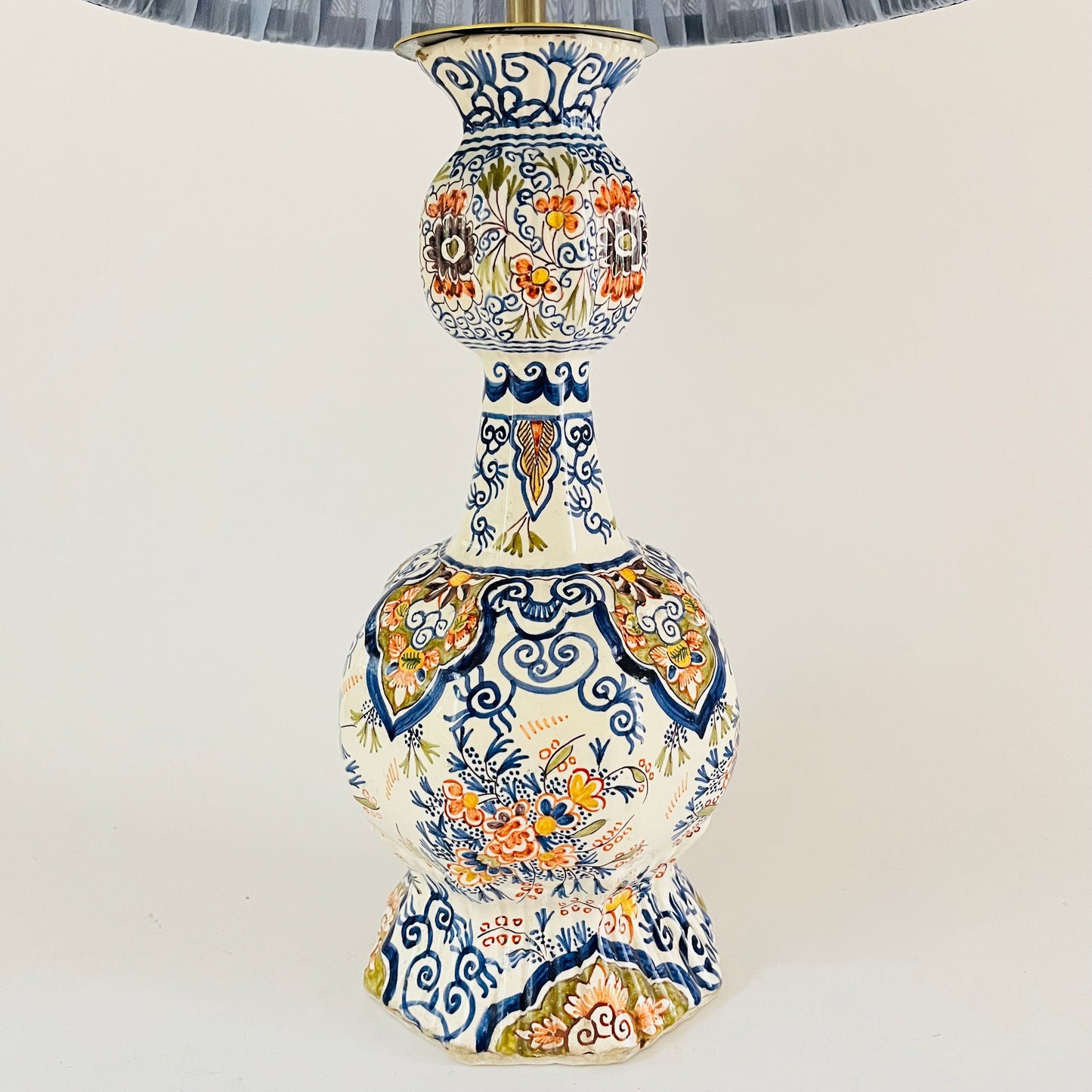 Antique Delft Van Duijn Lamp
