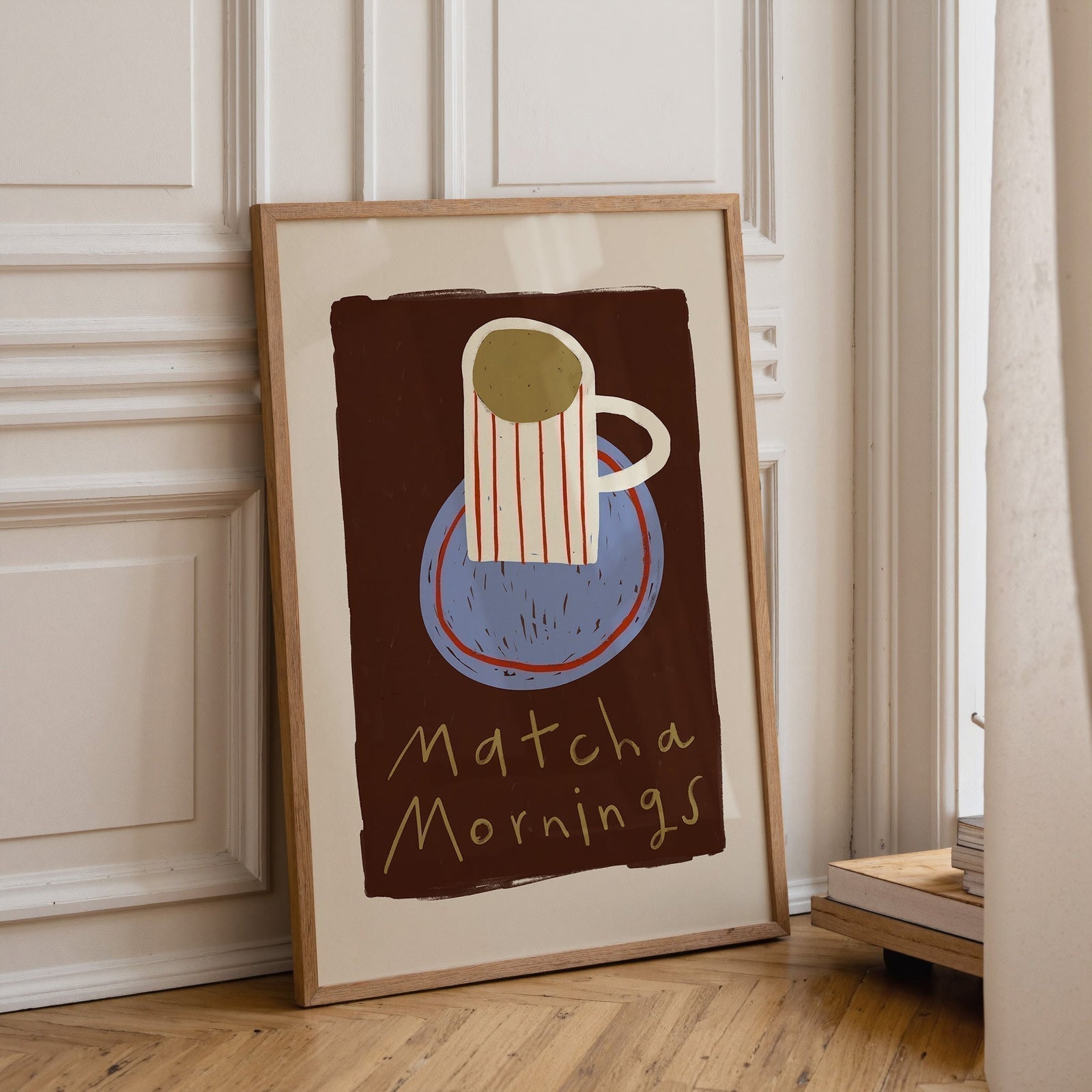 Matcha Mornings | Matcha Print | UNFRAMED