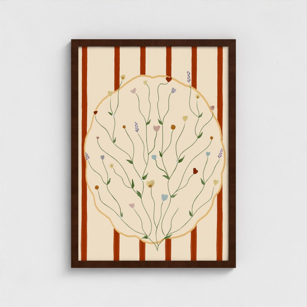 Spring Vines art print — additional product photo of the design, view 5