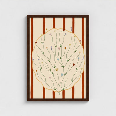 Spring Vines art print — additional product photo of the design, view 5