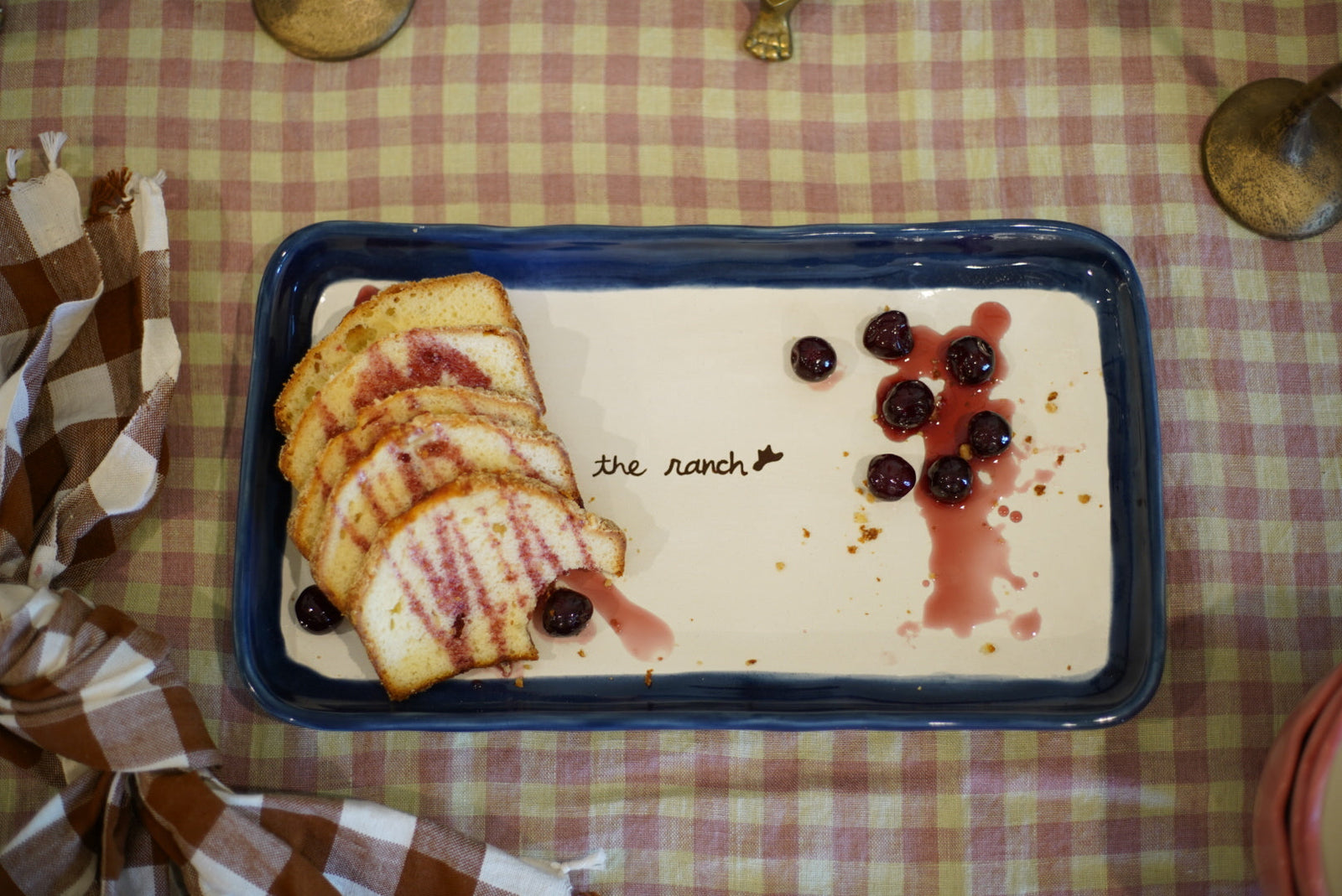 “the ranch” Thumb Print Tray