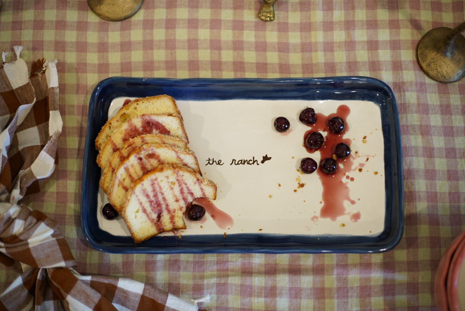 “the ranch” Thumb Print Tray