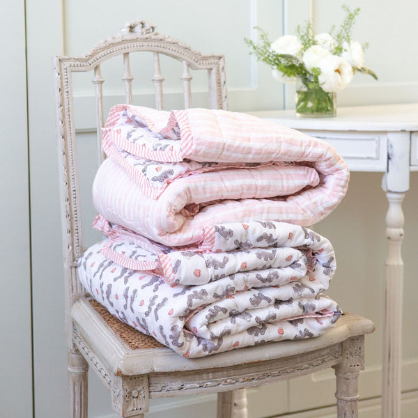 Pink Bunny Quilt