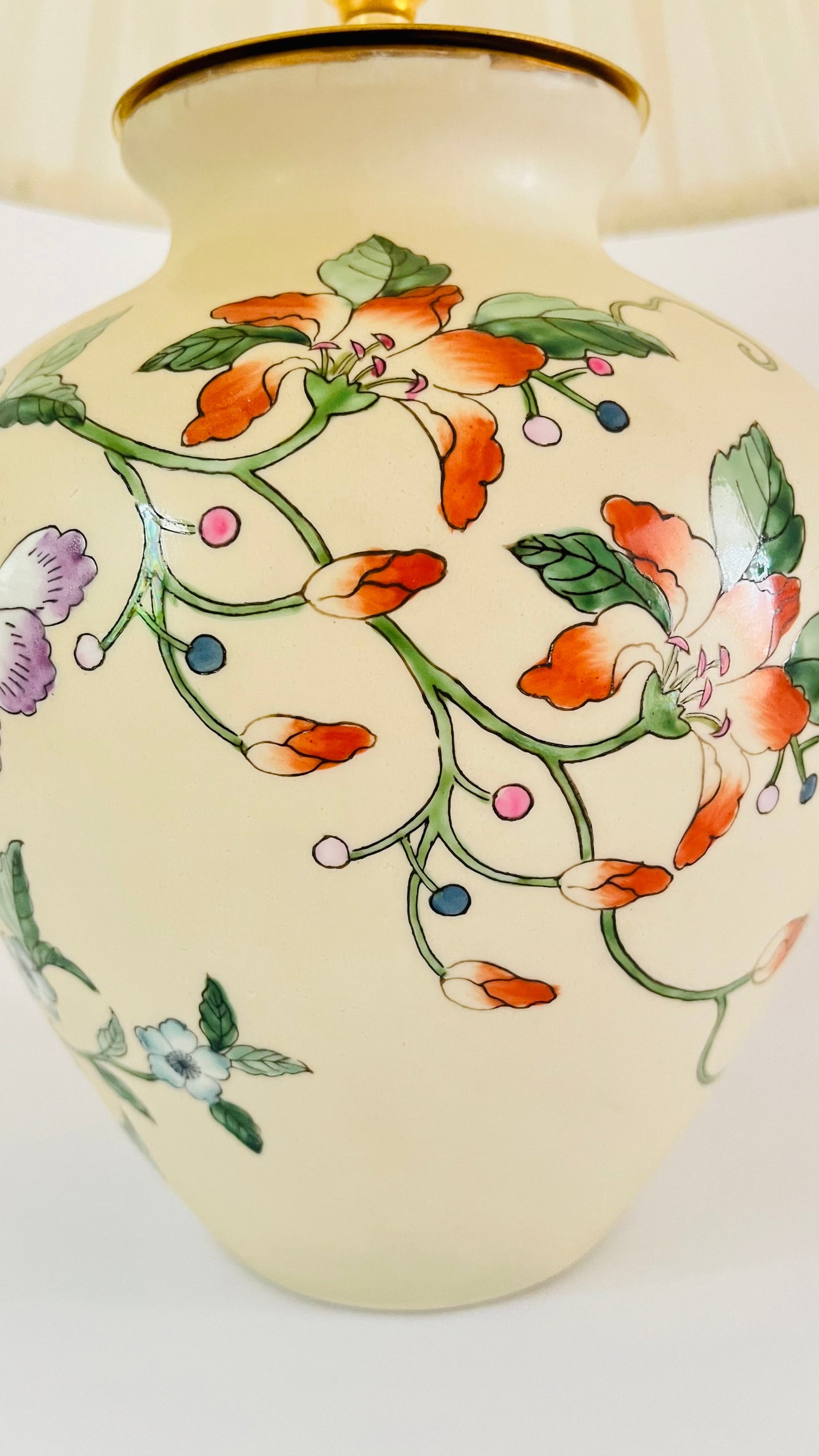 Antique Summer Flower Lamp