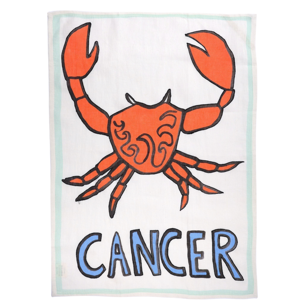 Cancer Tea Towel