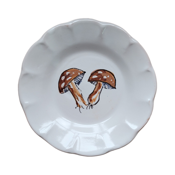 Plate Mercato 16 cm Porcini
