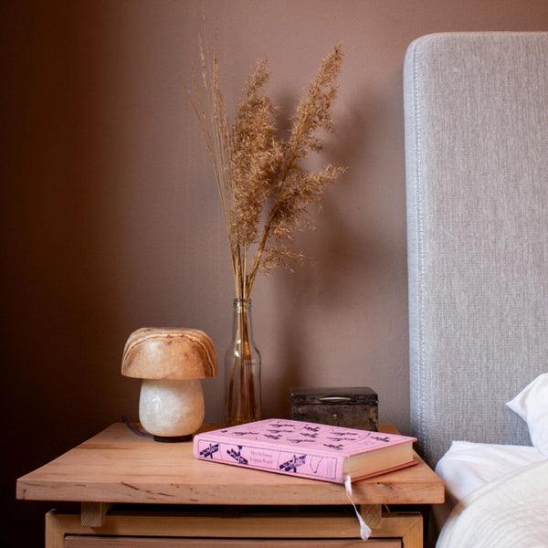 Shroom Dot | Alabaster Stone Lamp