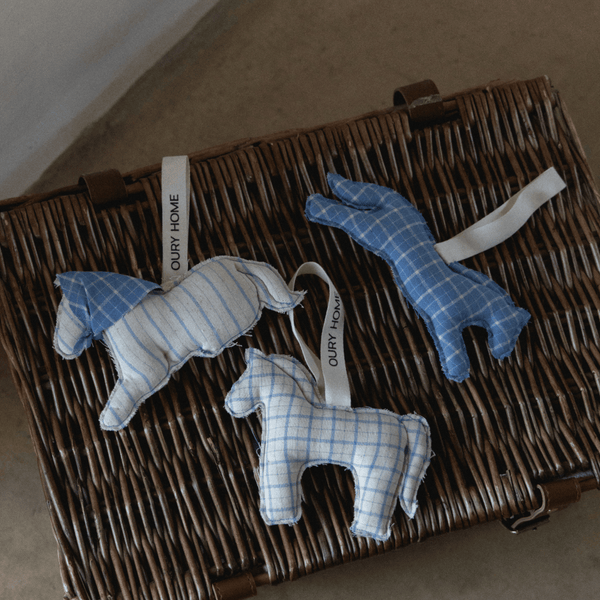 The Little Horses Collection — Handcrafted Cotton Toys (Set of 3)