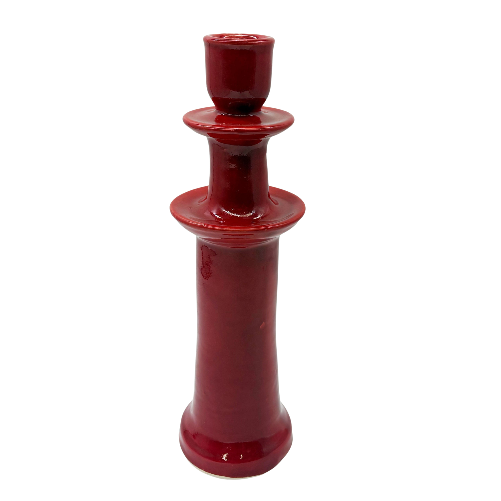Tall Ceramic Candlestick