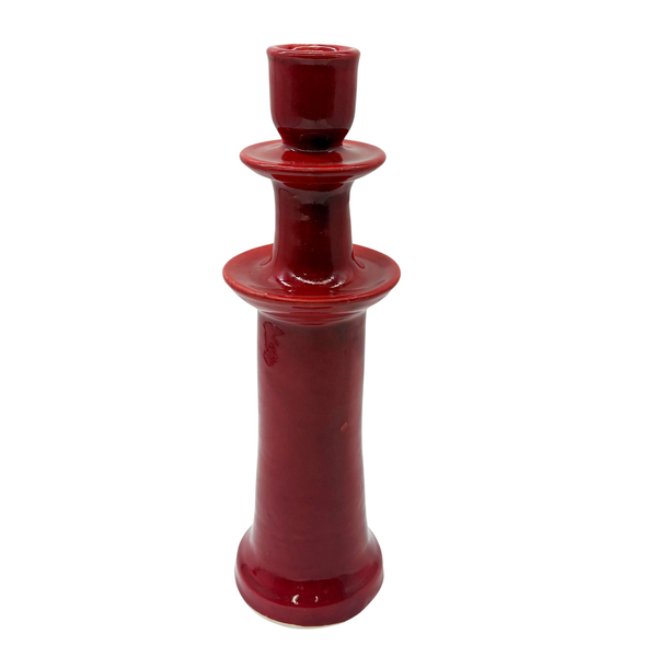 Tall Ceramic Candlestick