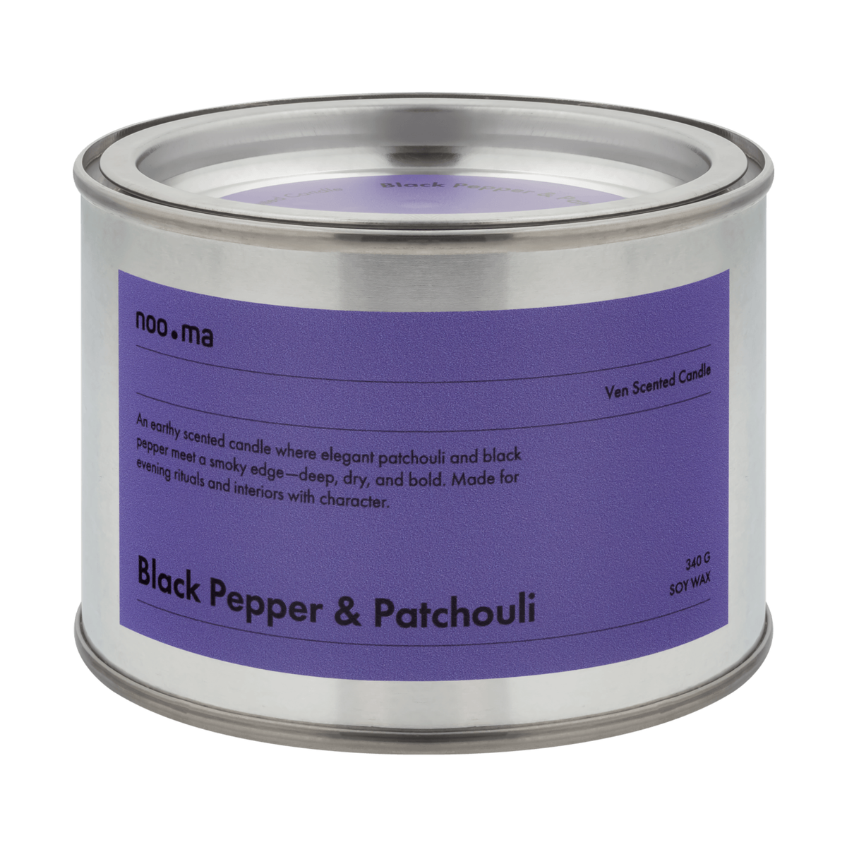 Ven Scented Candle - Black Pepper & Patchouli