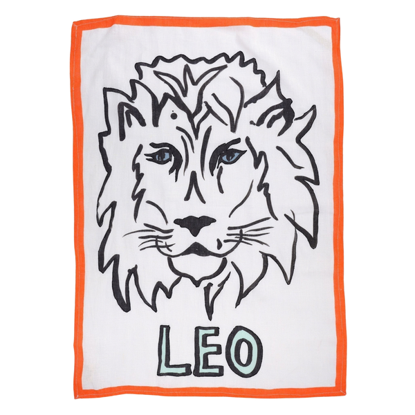 Leo Tea Towel