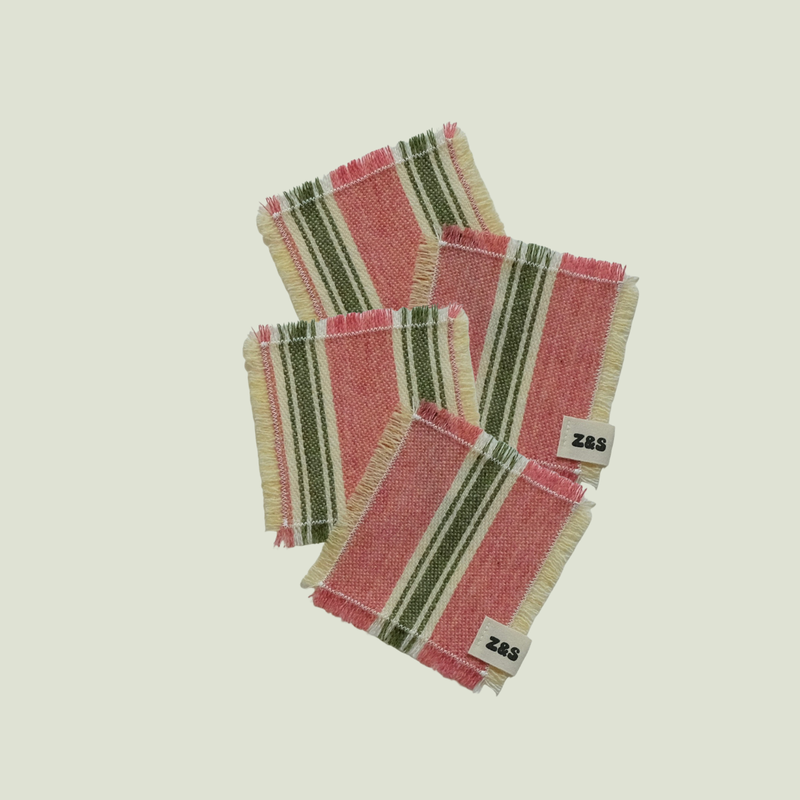 Coasters - Pink Sherbet