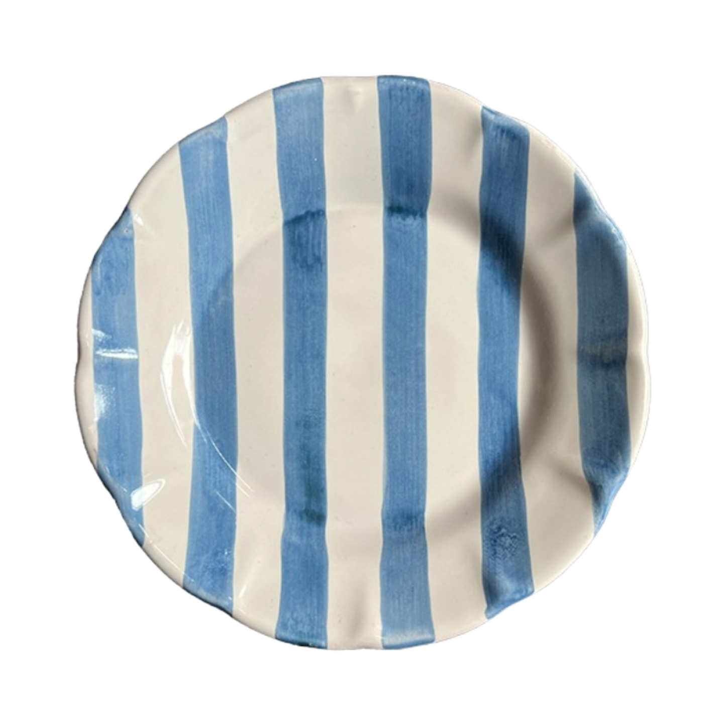 Pasta Stripe Turquoise – Italian Handcrafted Ceramic