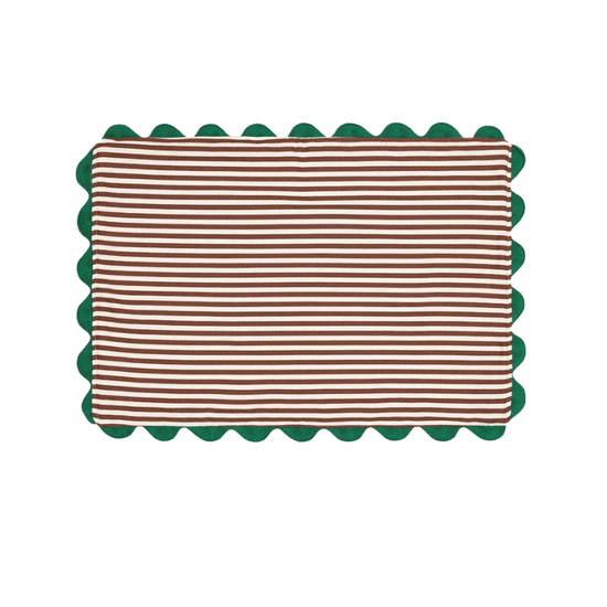 Brown Striped Placemat