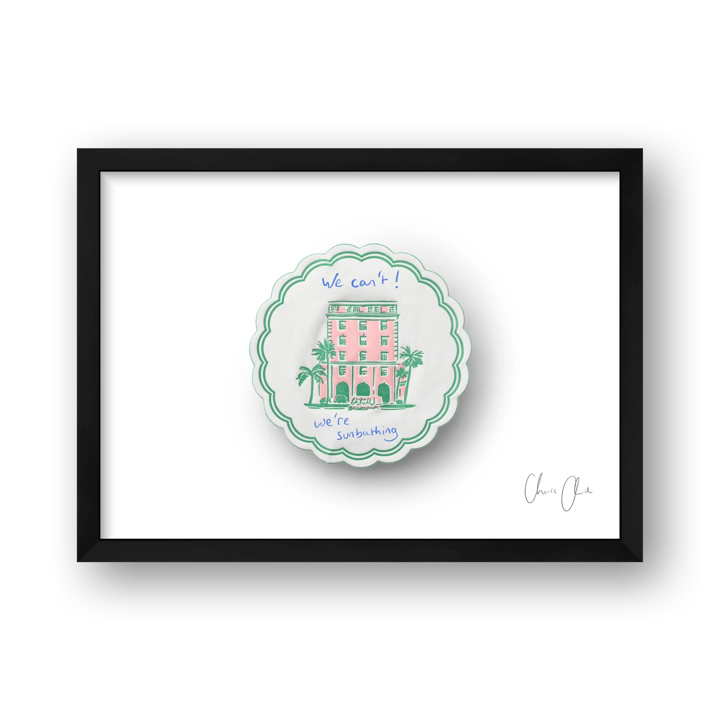 Coaster at The Colony Print