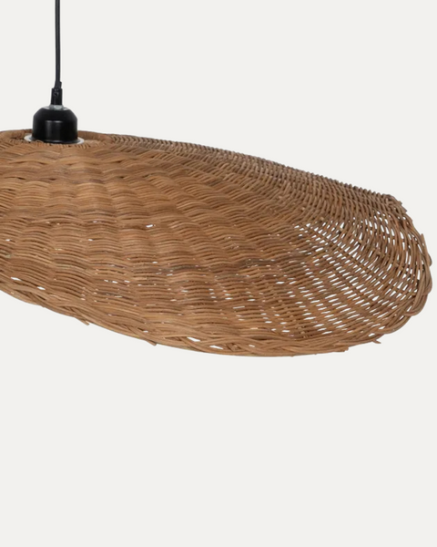 Rattan Pendant Light, 82 x 82 x 15 cm