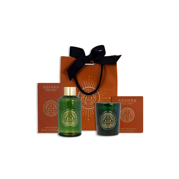 Bathe By Candlelight - Bath Foam & Candle - Mandarin & Sicilian Bergamot