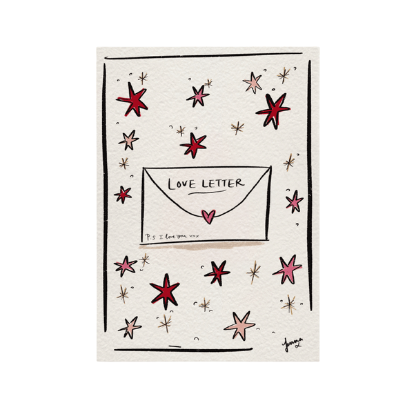 Love Letter Greeting Card