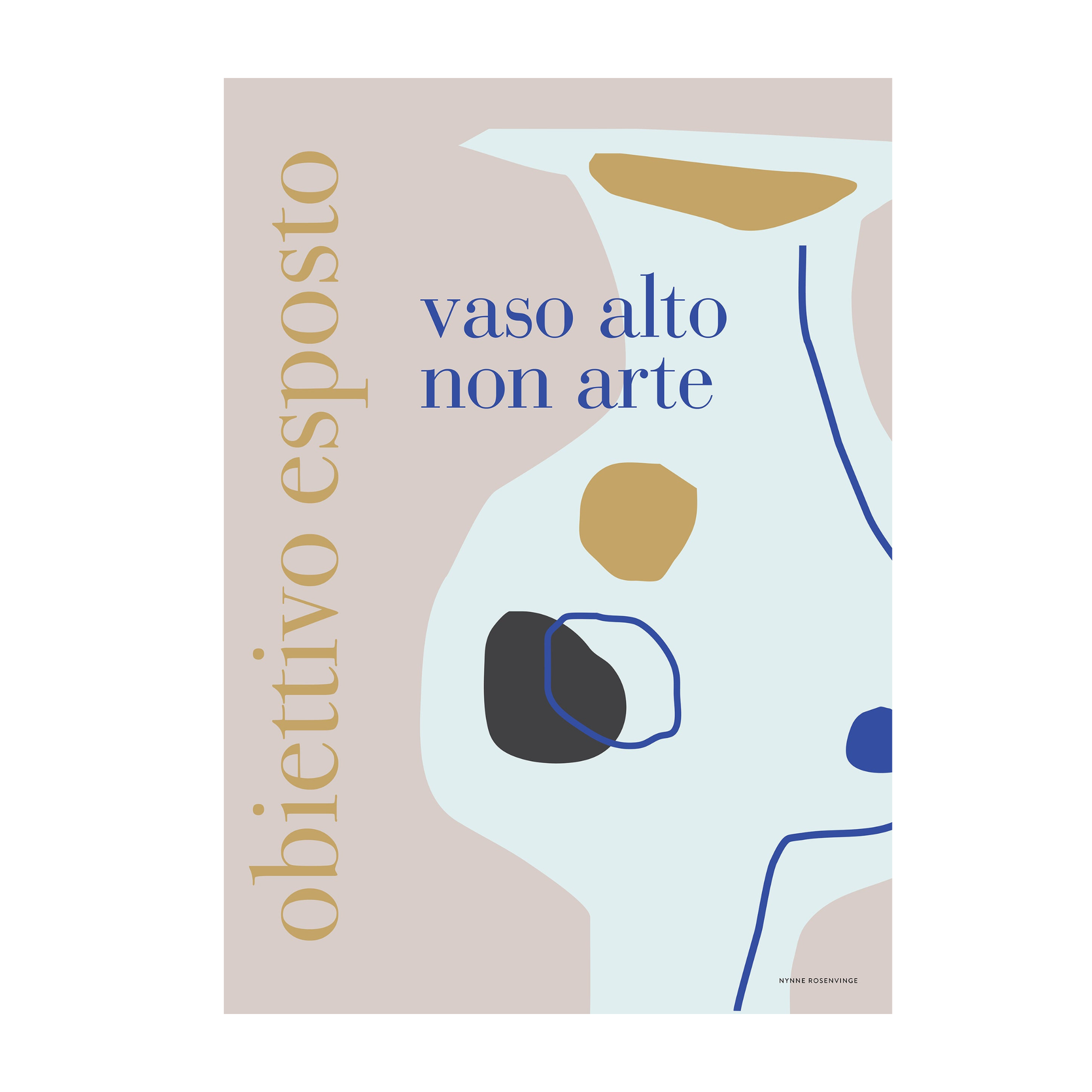 Obiettivo Vaso Alto Print