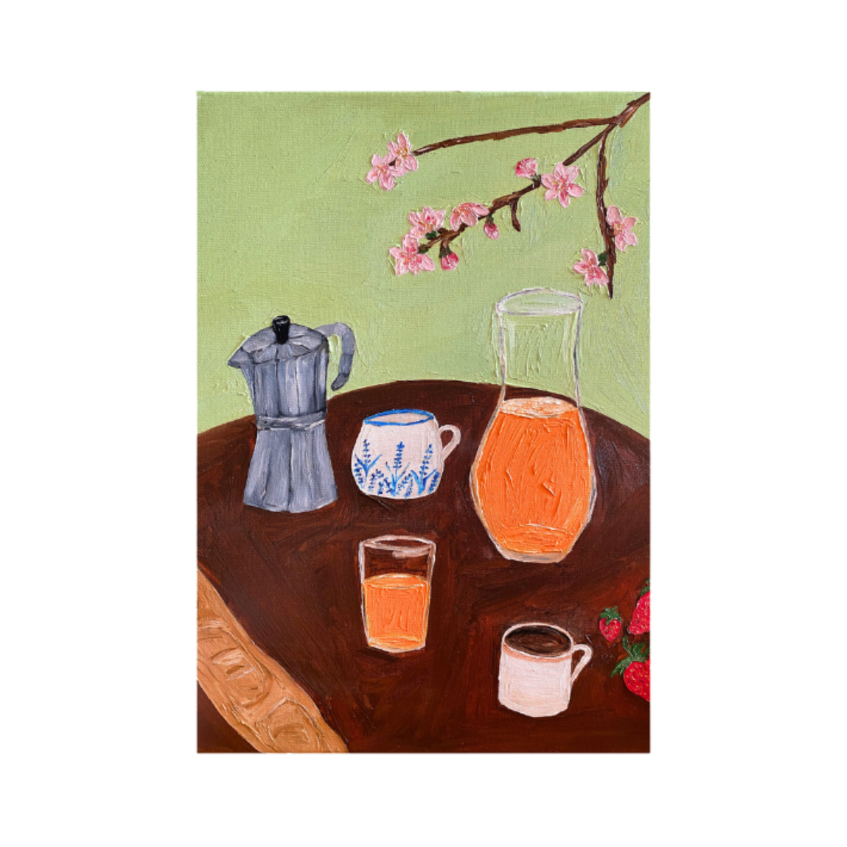 Late Breakfast Fine Art Print