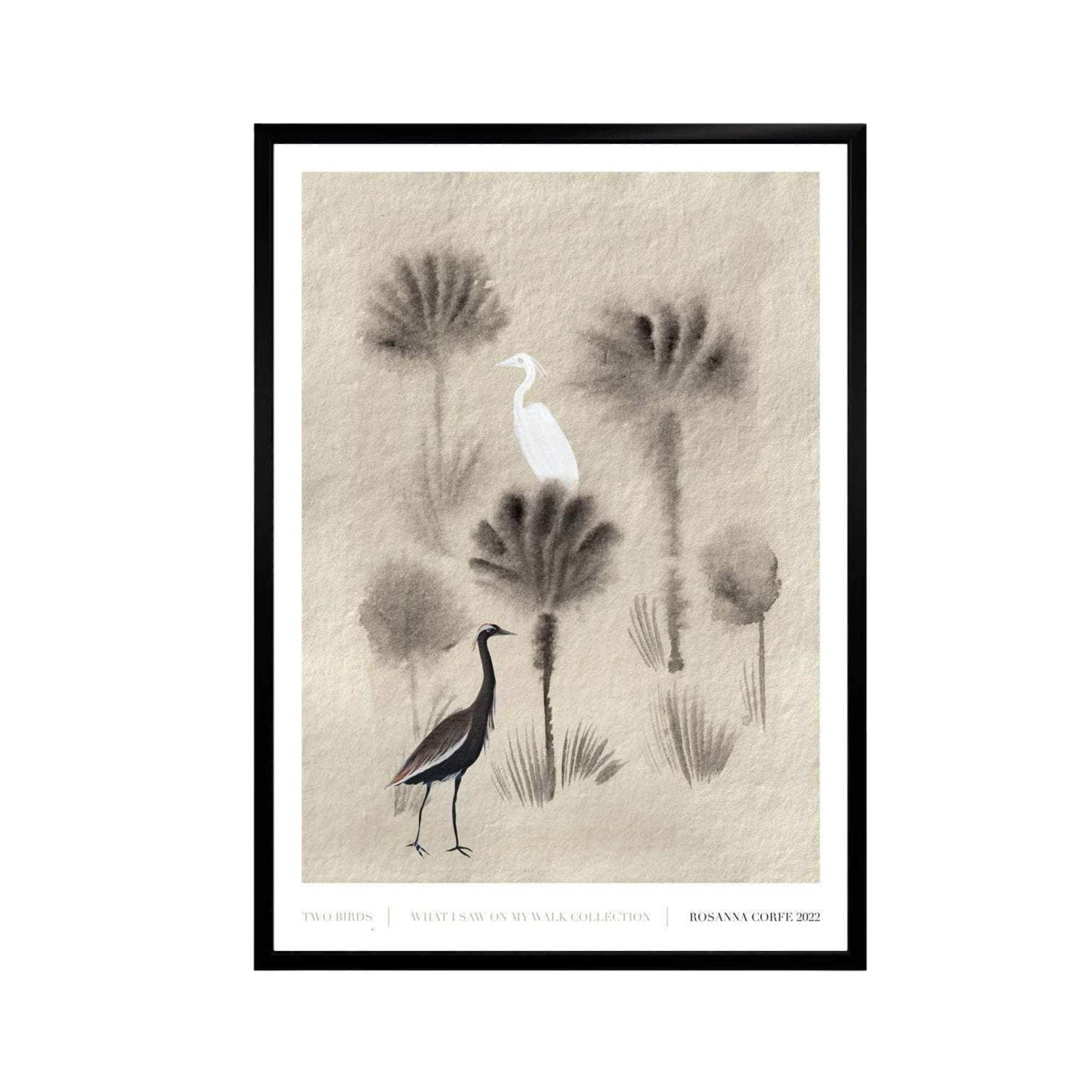 A3 - Two Birds Print
