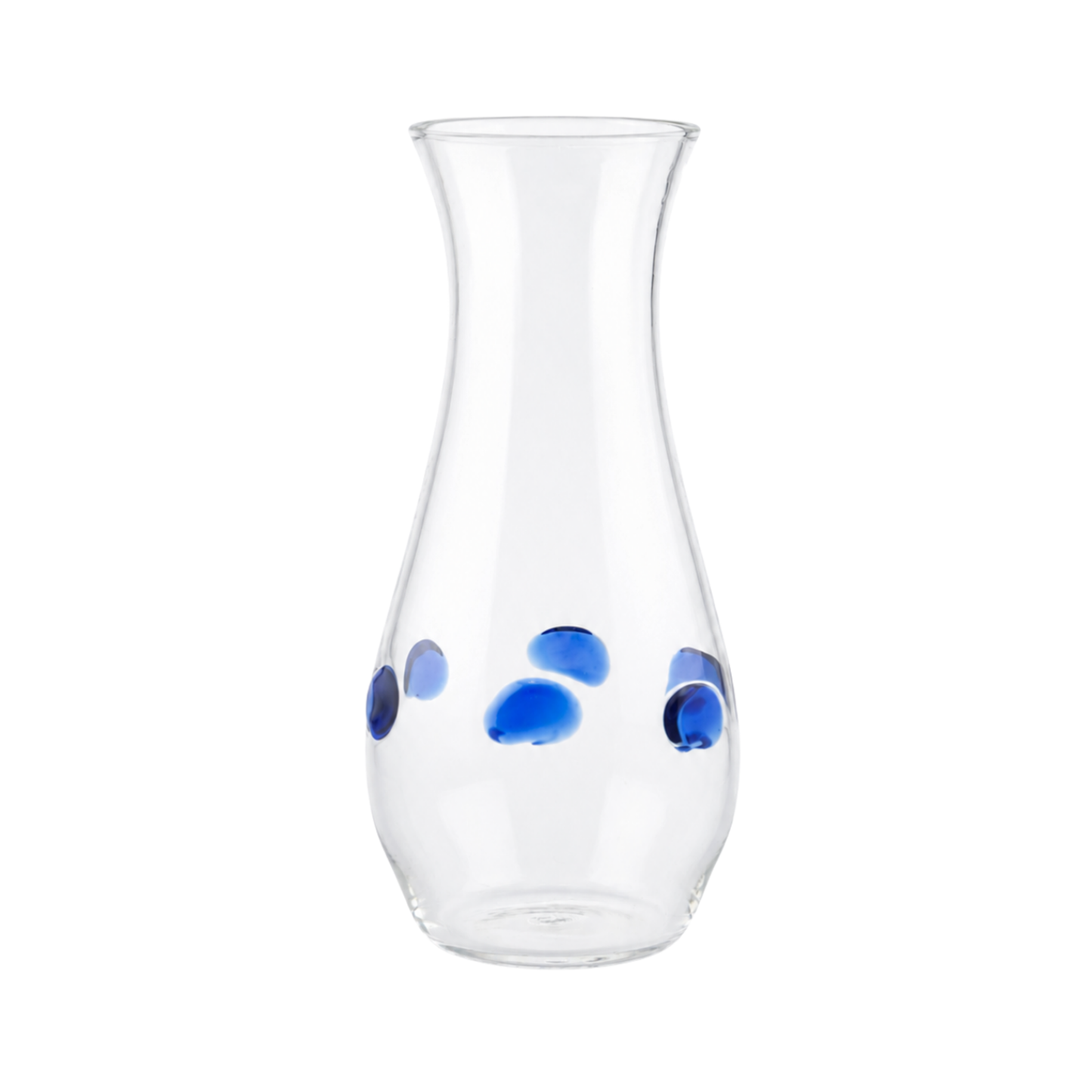 Cornflower Glass Vase