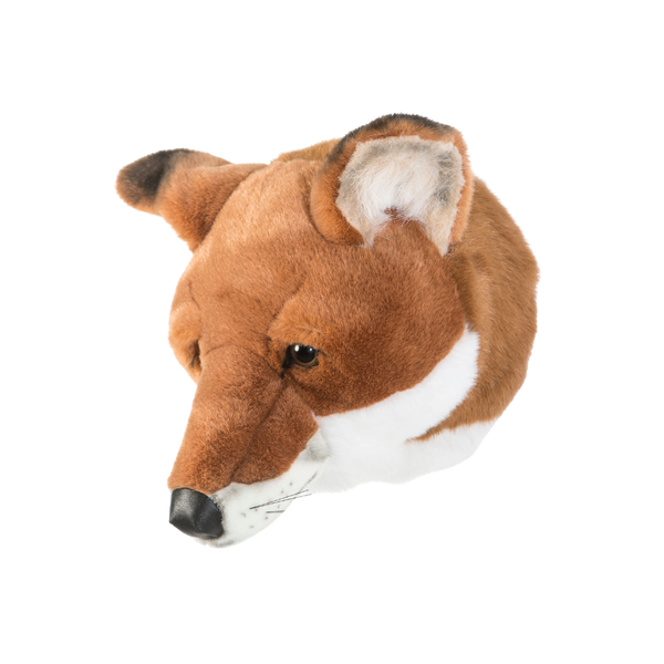 Louis the Fox Wall Mounted Plush Head