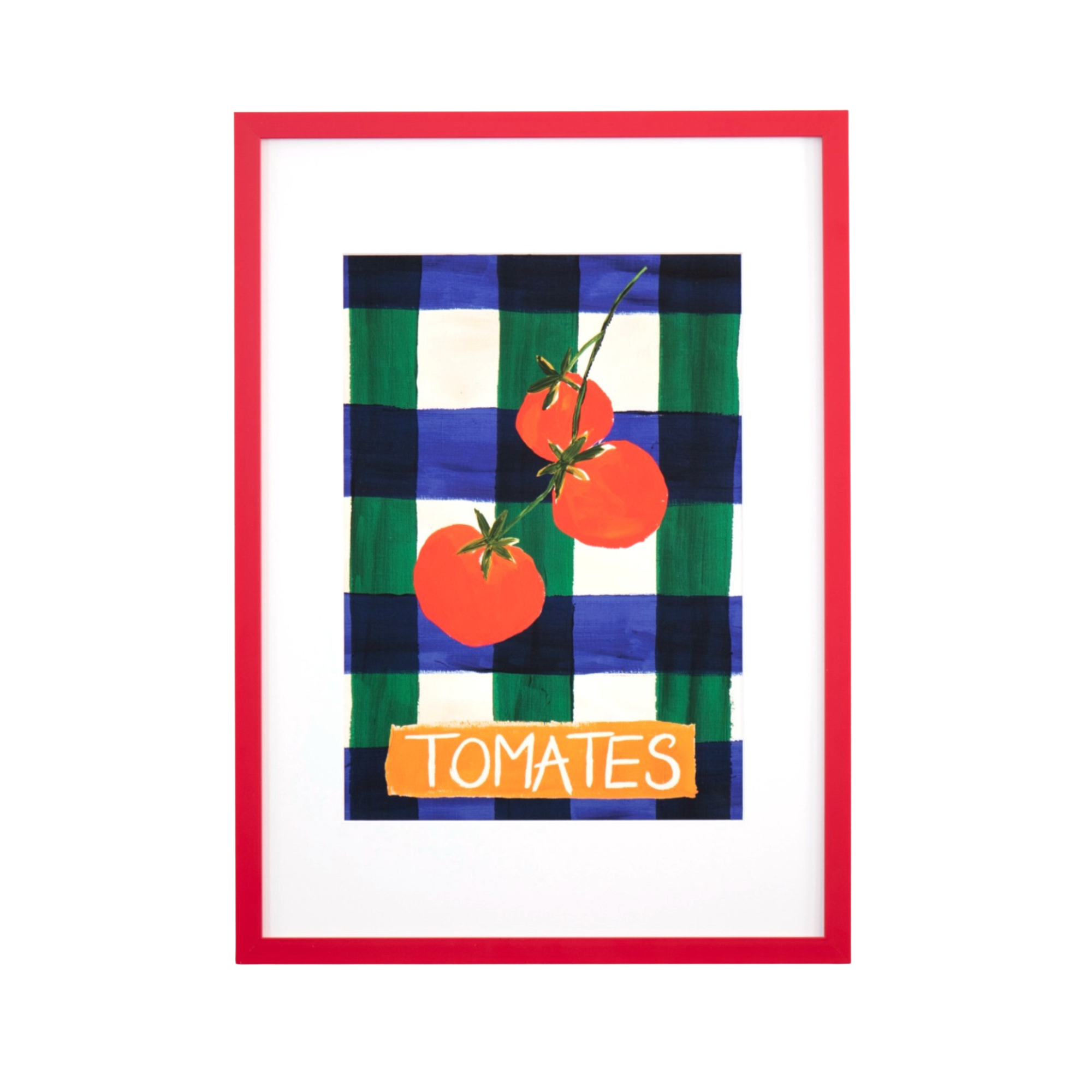 Tomates, Spanish Tomato Art print