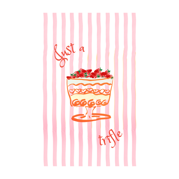 Just a Trifle Tea Towel