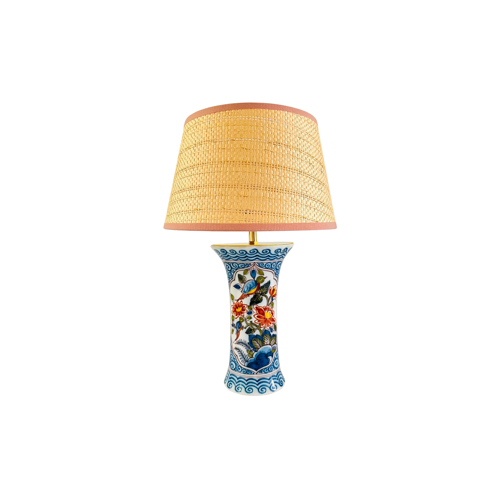 Antique Makkum Lamp