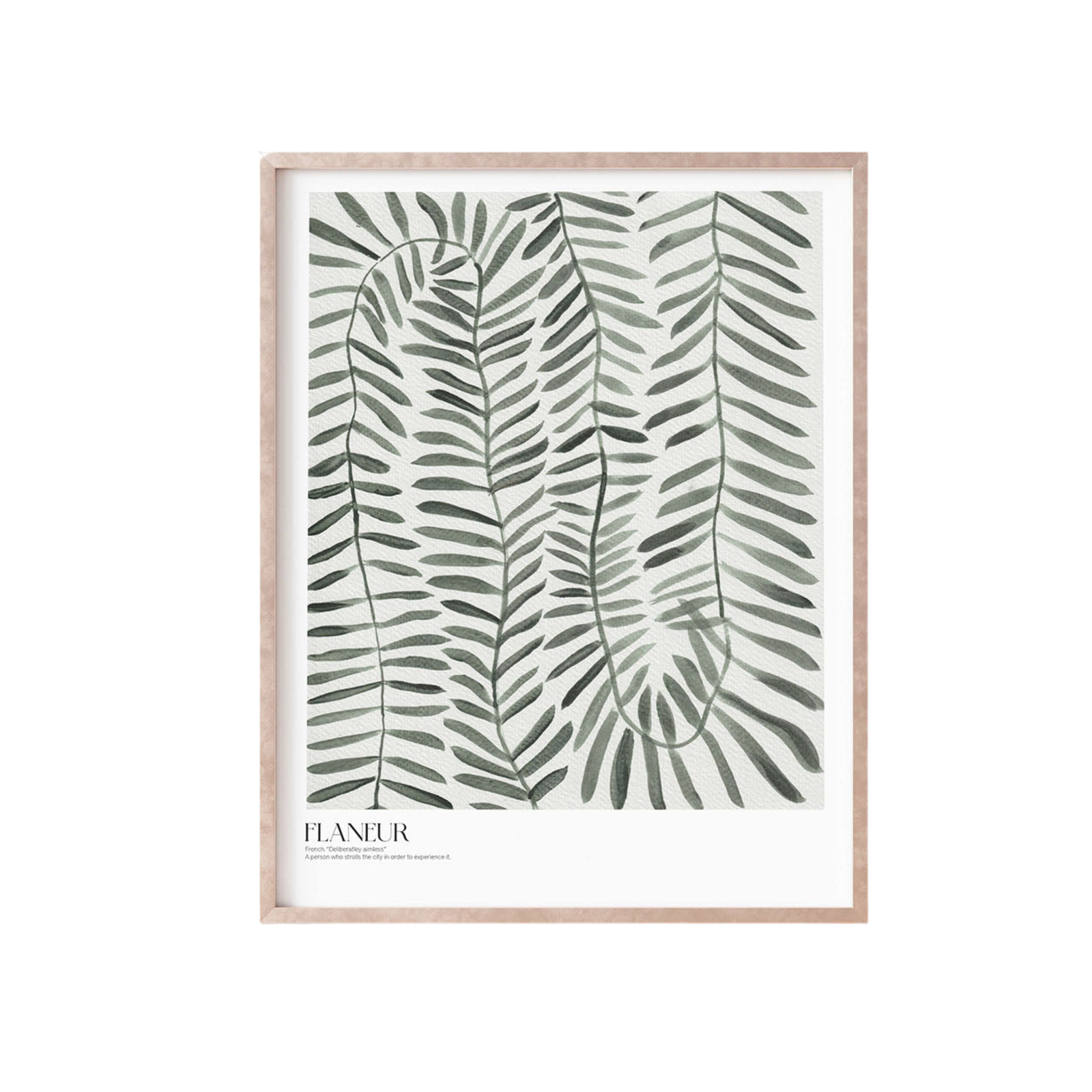 Flaneur Art Print