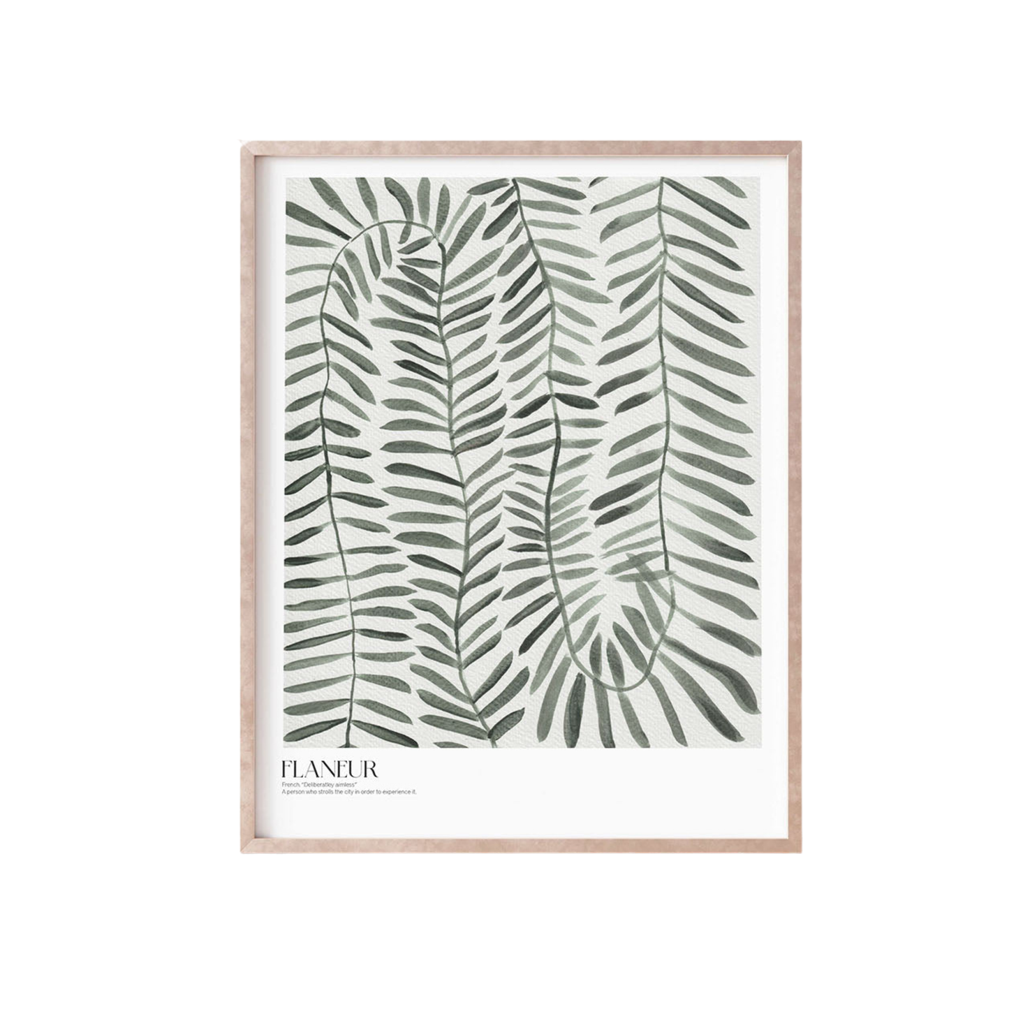 Flaneur Art Print