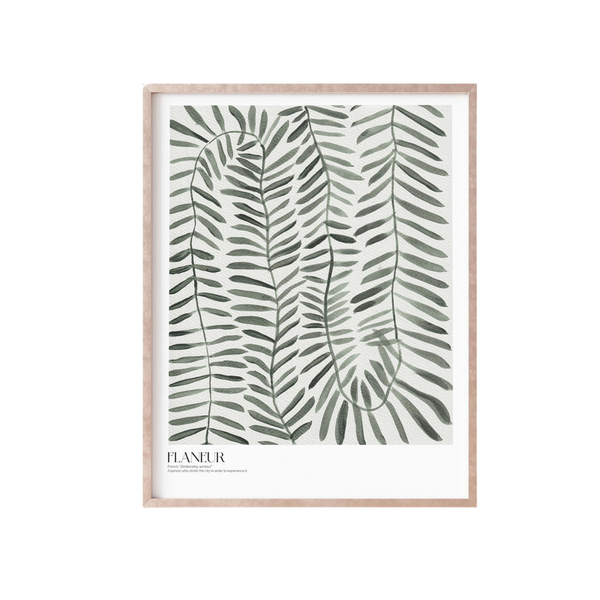 Flaneur Art Print