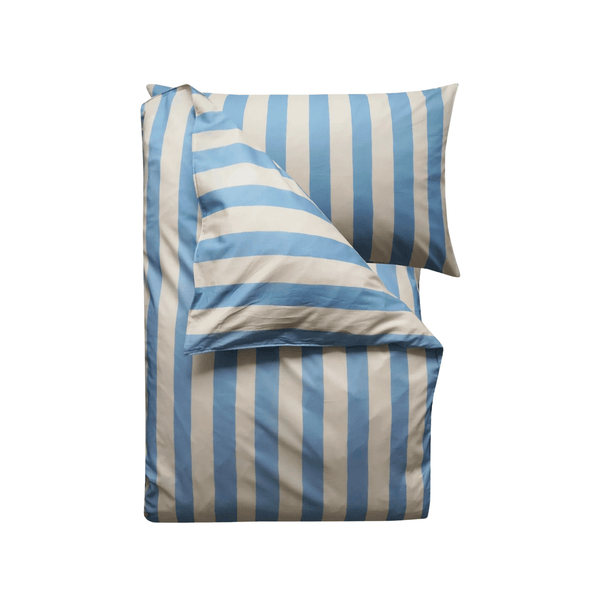 Duvet Set Made With Liberty Fabric Vacation Stripe