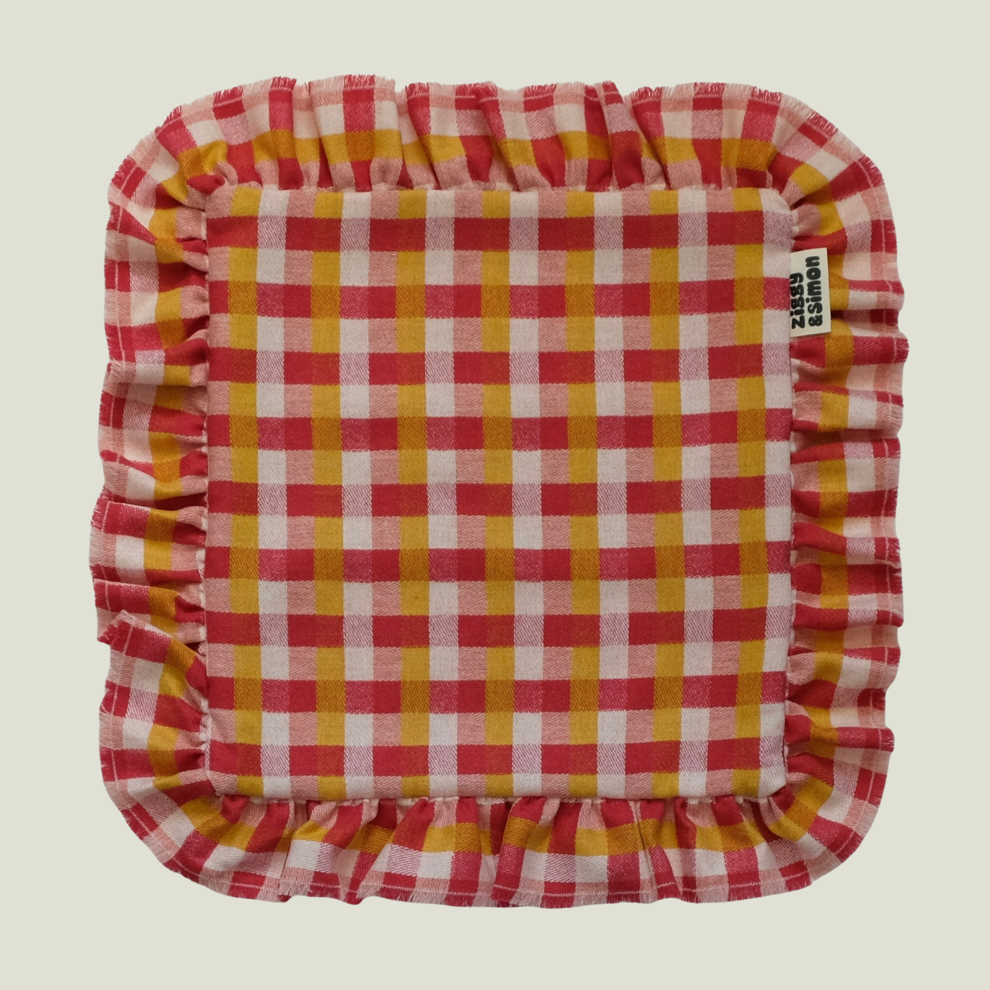 Cushion Cover - Rhubarb & Custard