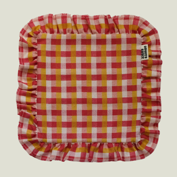 Cushion Cover - Rhubarb & Custard
