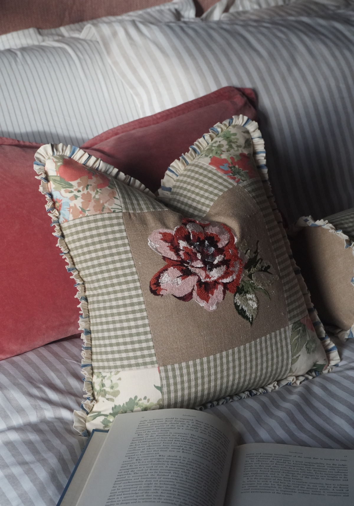 Rosa Patchwork Cushion