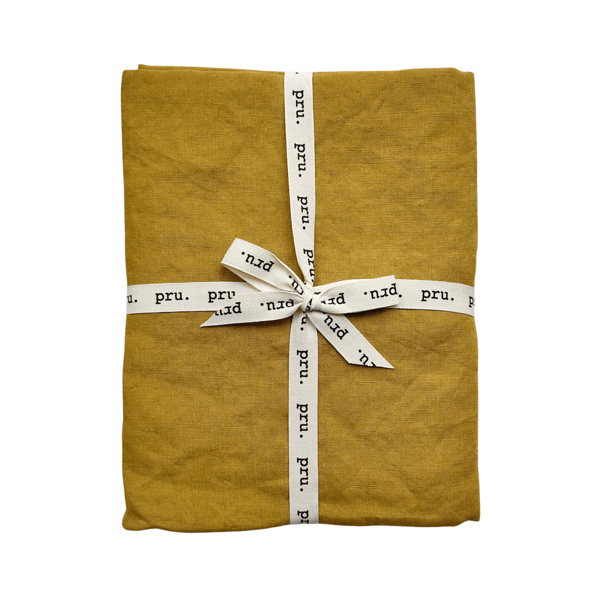 100% Linen Tablecloth OEKO-TEX® Certified - Ochre