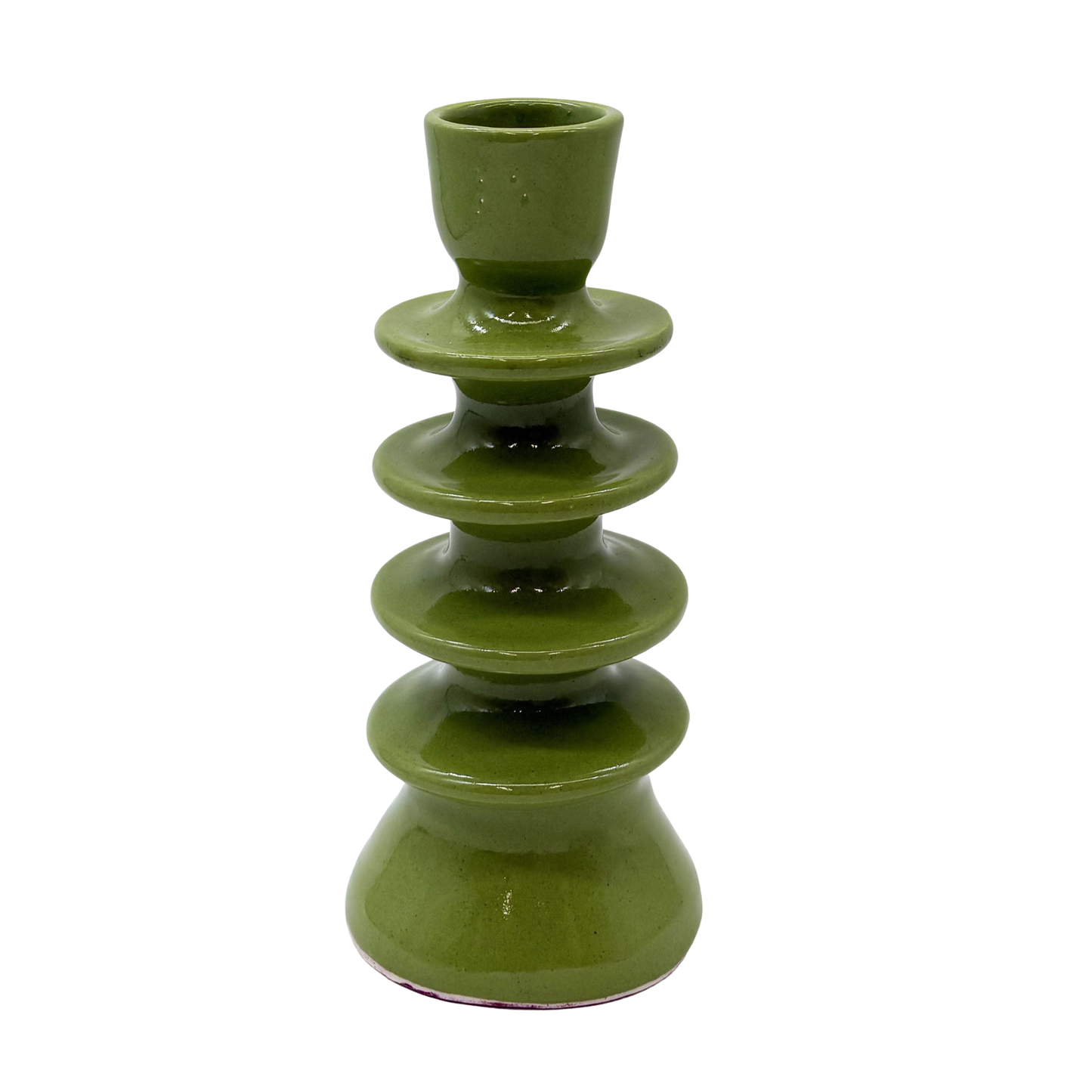 Large Ceramic Candlestick