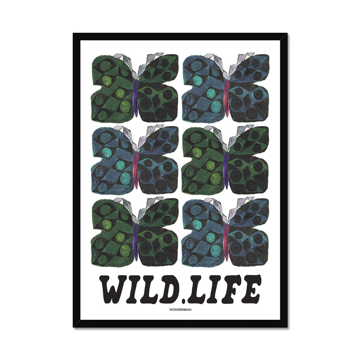 Wild Life Butterfly Print