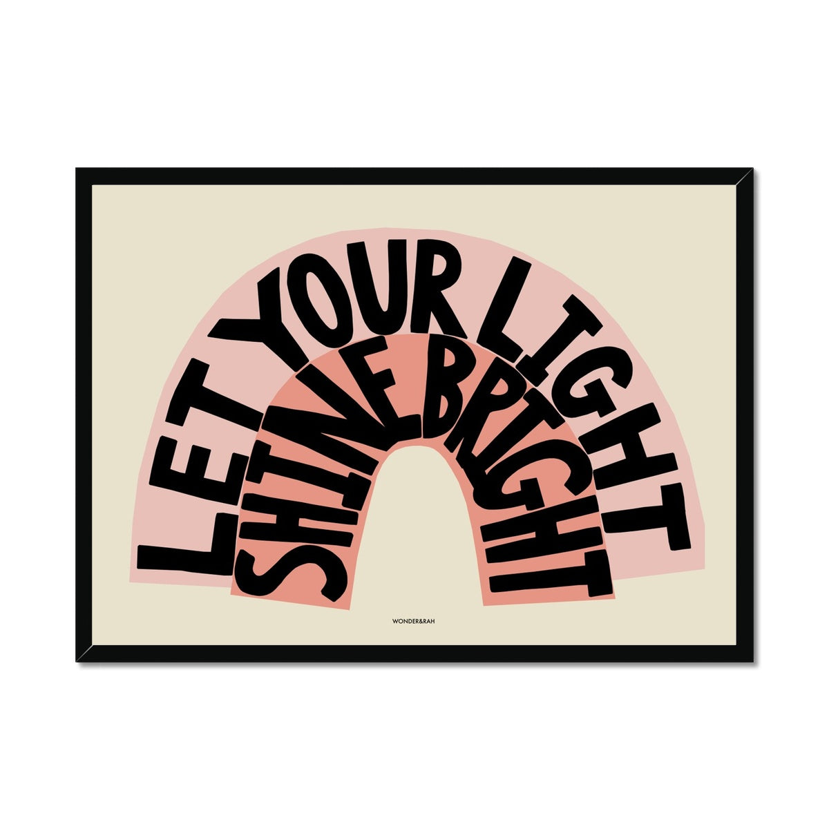 Pink Shine Bright Children's Print