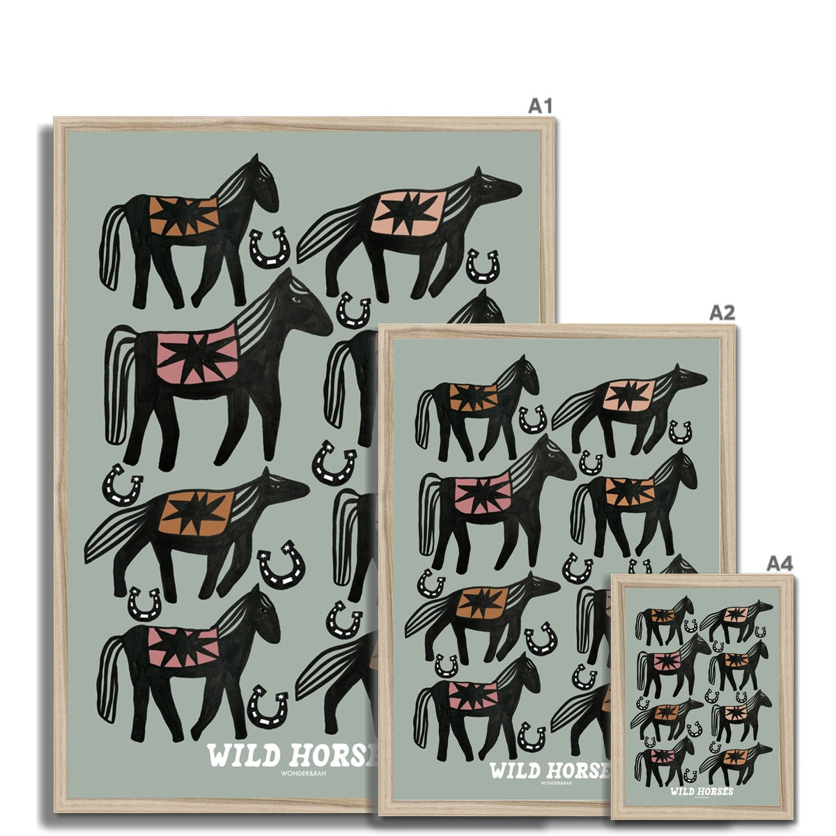 Wild Horses Children's Print