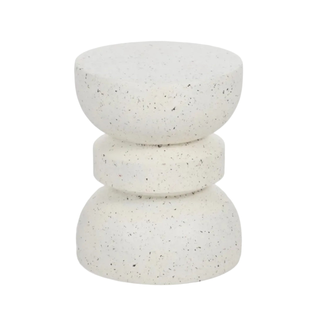Alba Magnesium-Fibre Side Table, 37 × 37 × 44 cm